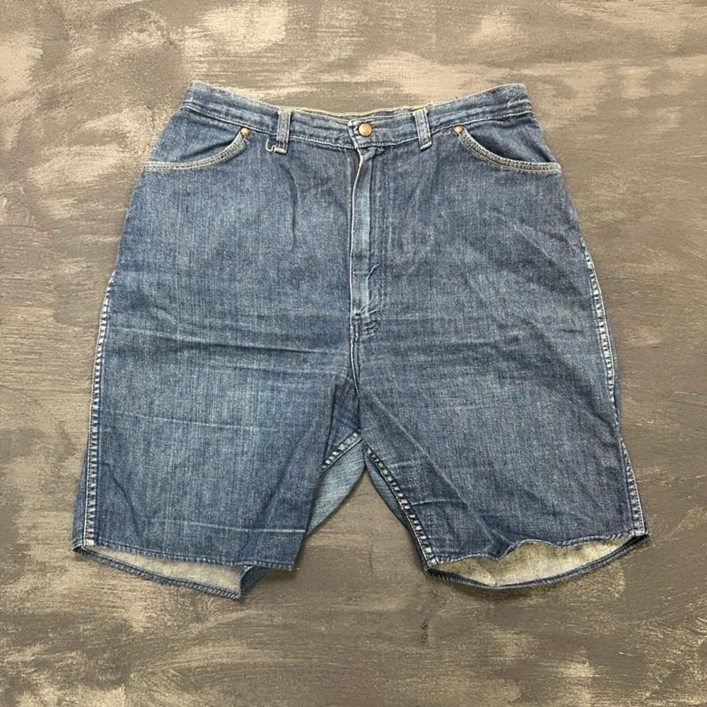 Vintage Miss Wrangler Denim Short Women's 32 Blue 1950s USA